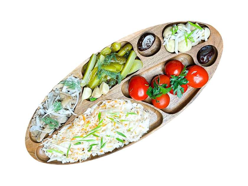 Large Podillya Pickles Platter