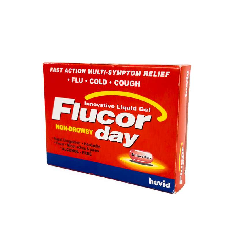Flucor Day (8 Doses) Capsules (X1)