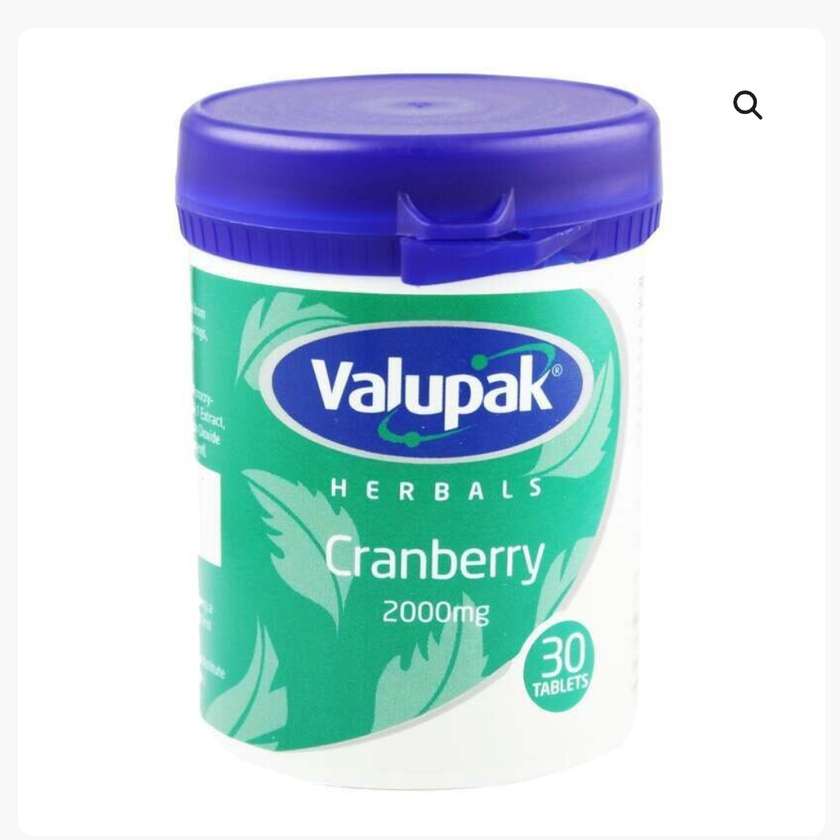 Cranberry (Valupak) 200mg (30 Doses) (X1)