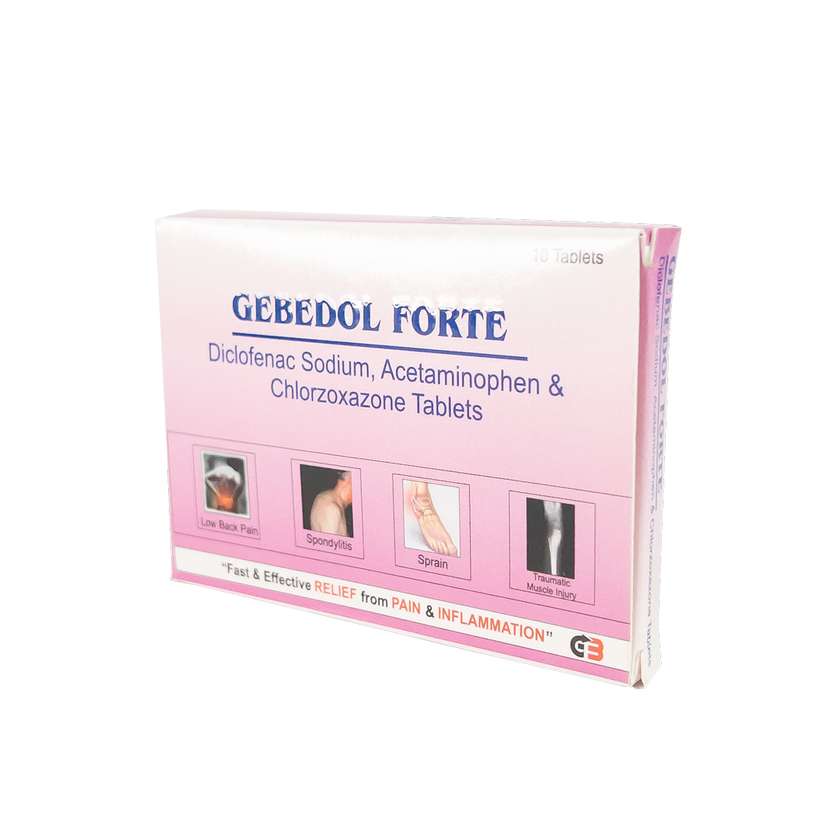 Gebedol Forte (10 Doses) Tablets (X6)