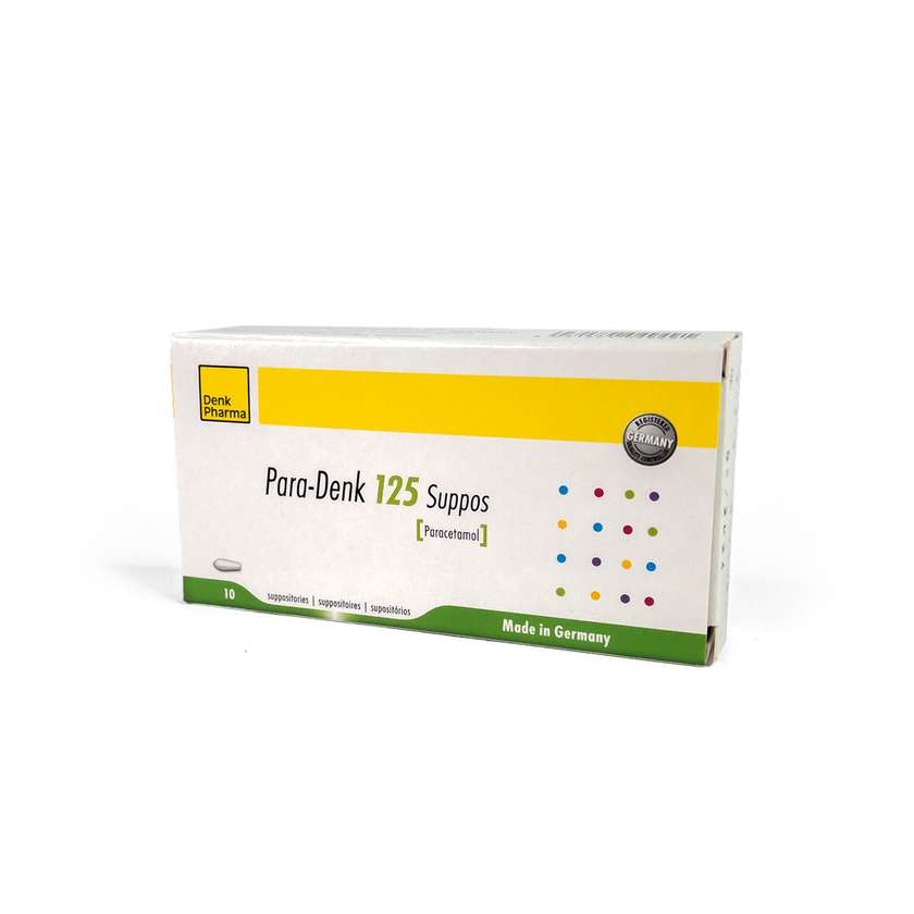 Para-denk 125mg Suppositories (1 suppository)