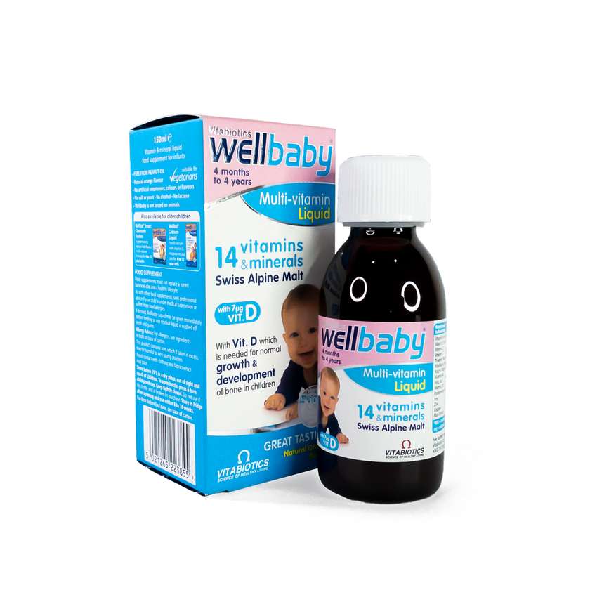 WELLBABY MULTIVITAMIN SYRUP 150ML