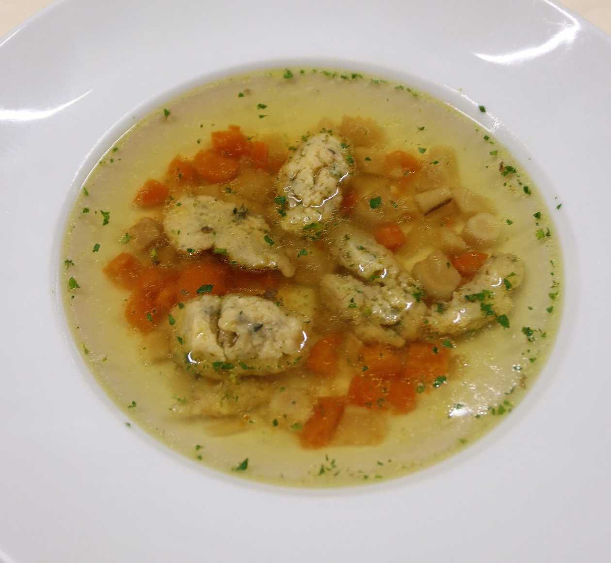 Beef Soup with Liver Dumplings