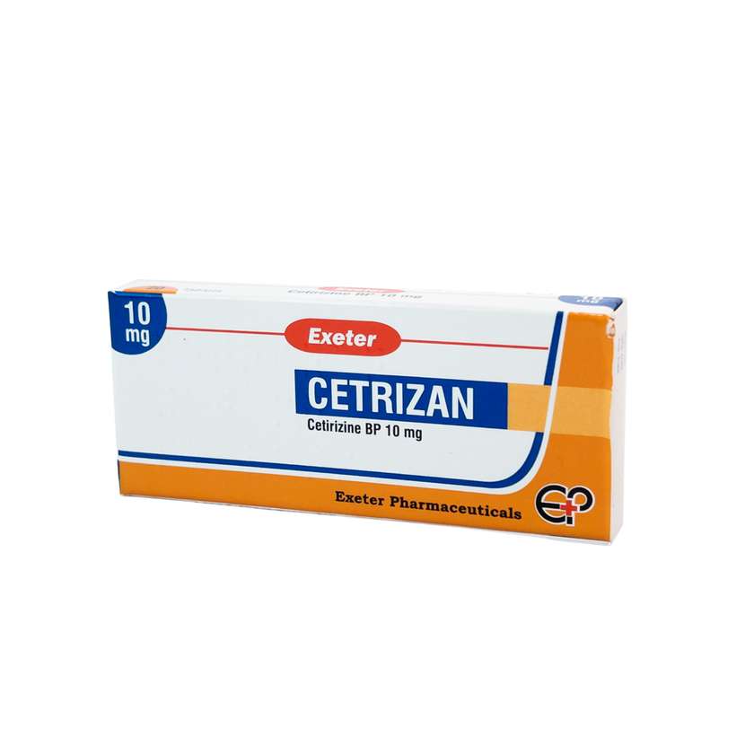 Cetrizan 10mg Tablets (strip)