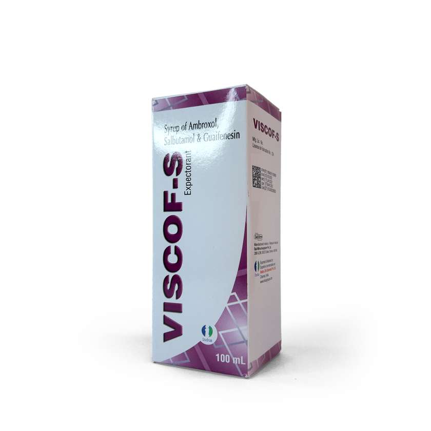 Viscof-s Expectorant 100ml Syrup (X1)