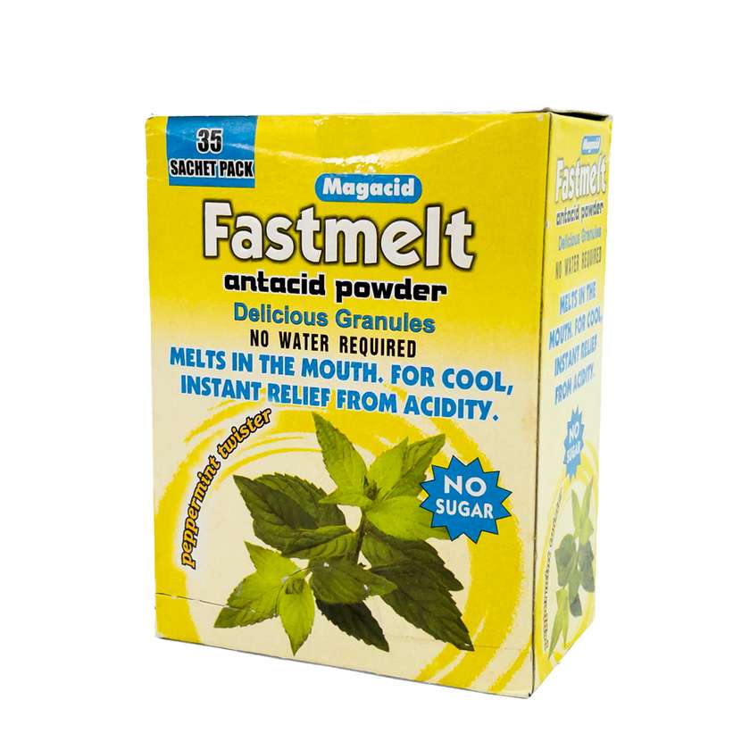 Magacid Fast Melt Antacid Powder (satchet)