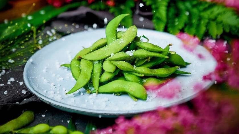 Edamame z solą morską