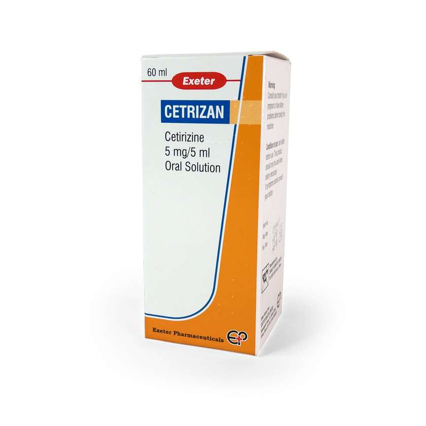 Cetrizan 5mg/5ml Syrup (X1)