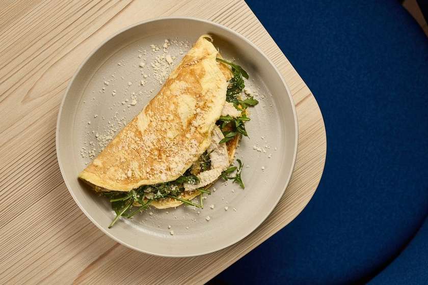 Omelet with Chicken