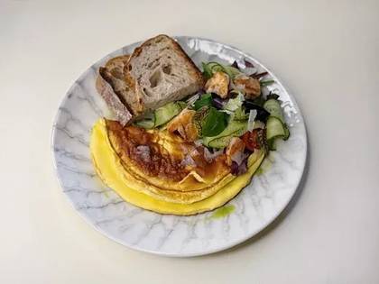 Omelet with Shrimp
