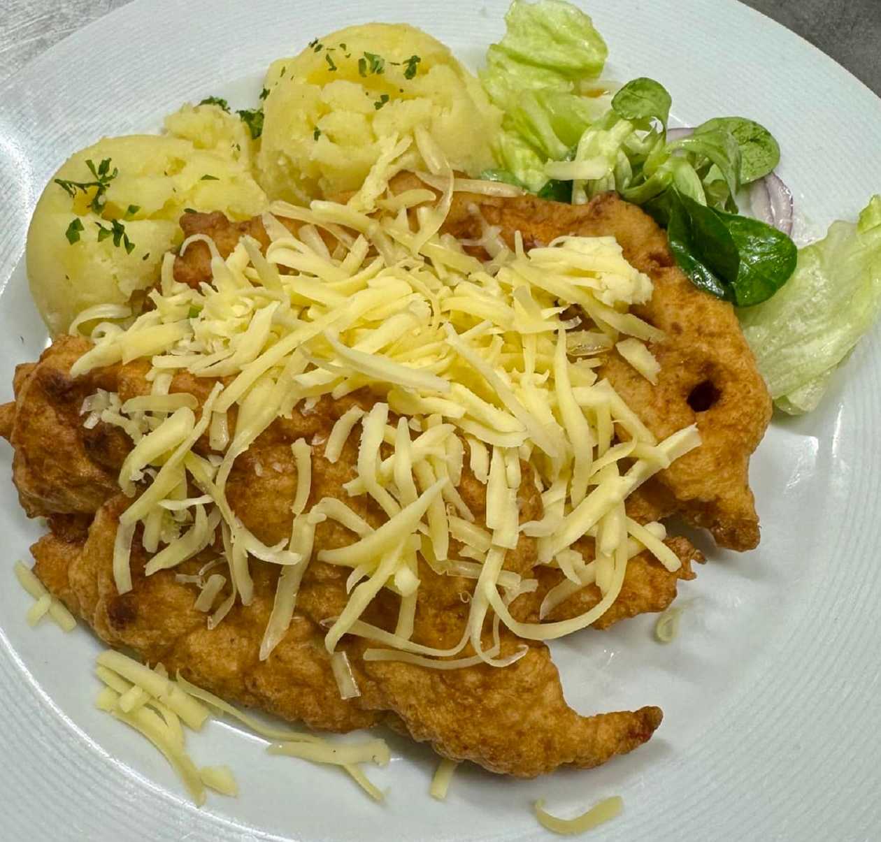 Montenegrin Pork Tenderloin Schnitzel