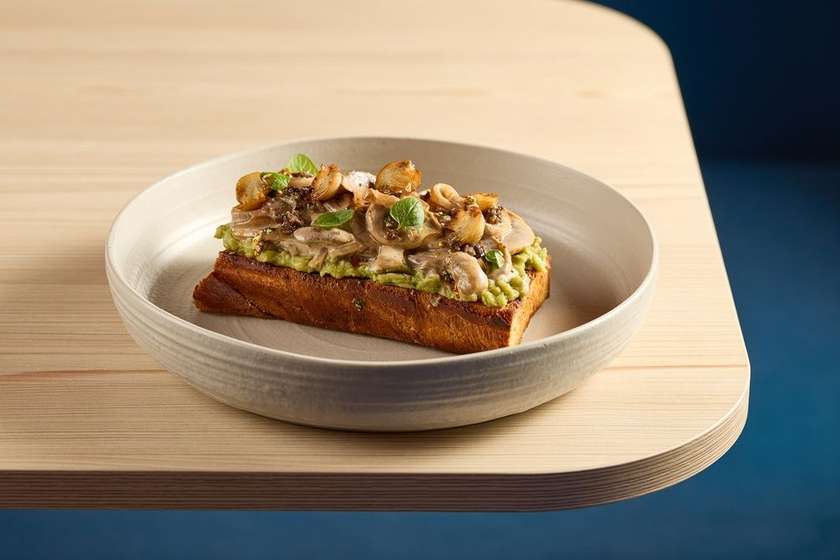 Avocado Toast with Mushrooms
