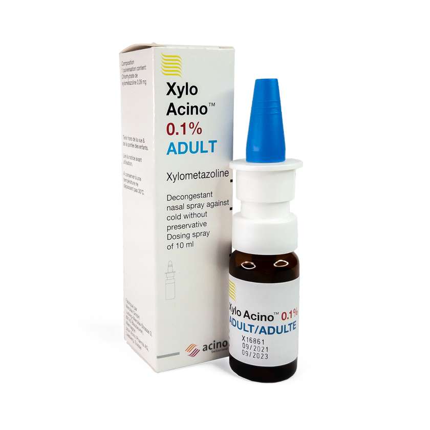 Xylo-acino 0.1% 10ml Nasal Drop (X1)