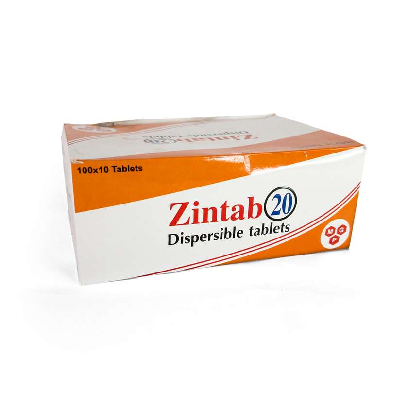 Zintab (M & G) 20mg (10 Doses) Tablets