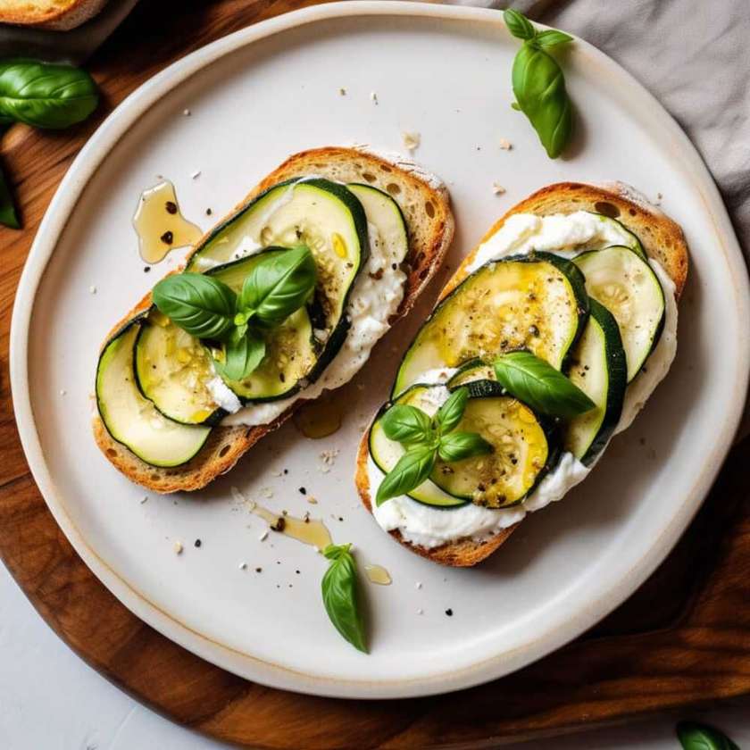 Bruschetta z Cukinią