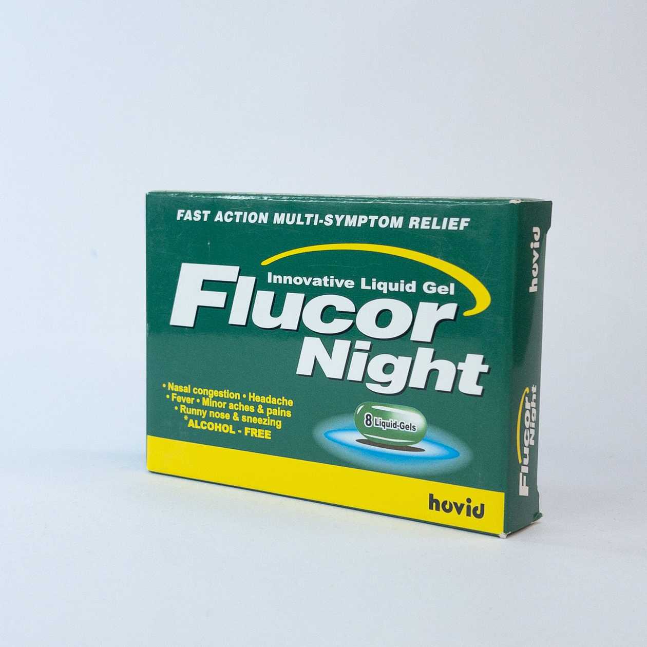 Flucor Night (8 Doses) Capsules (X1)