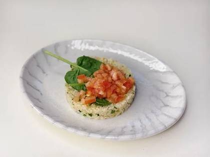 Bulgur with Tomatoes and Herbs