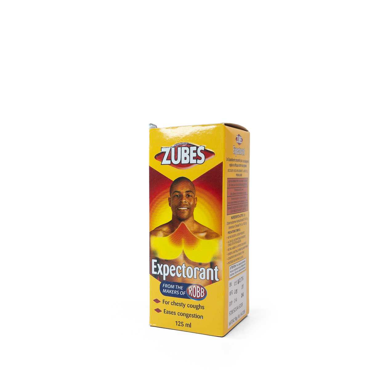 Zubes Expectorant 125ml Syrup (X1)