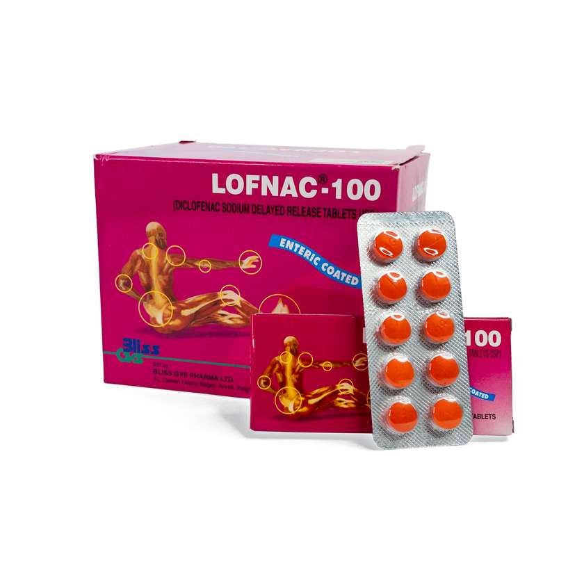 Lofnac 100mg (10 Doses) Tablets ()