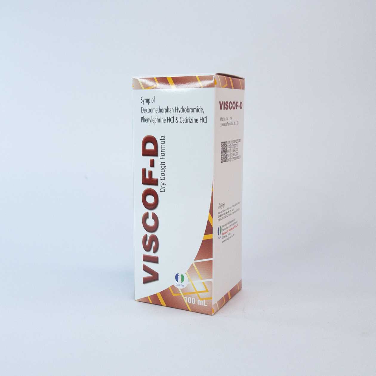 Viscof-d Dry Cough 100ml Syrup (X1)