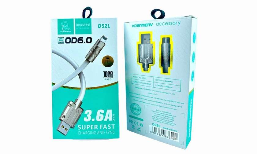 VdenmenV D52L USB to Lightning White