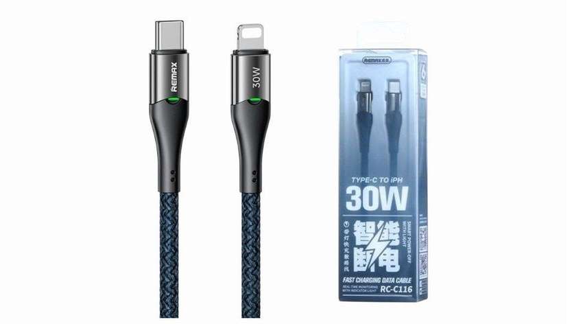Remax RC-C116 Type-C to iP Fast Charging Data Cable