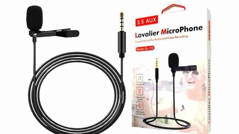 Lavalier microphone AUX cable