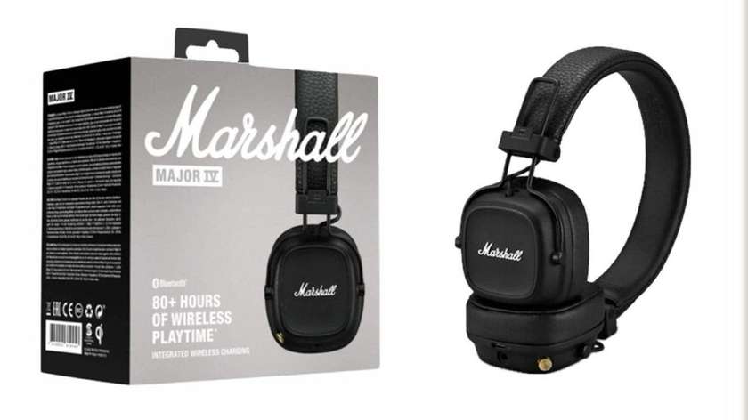 Marshall MAJOR IV Headphones Black