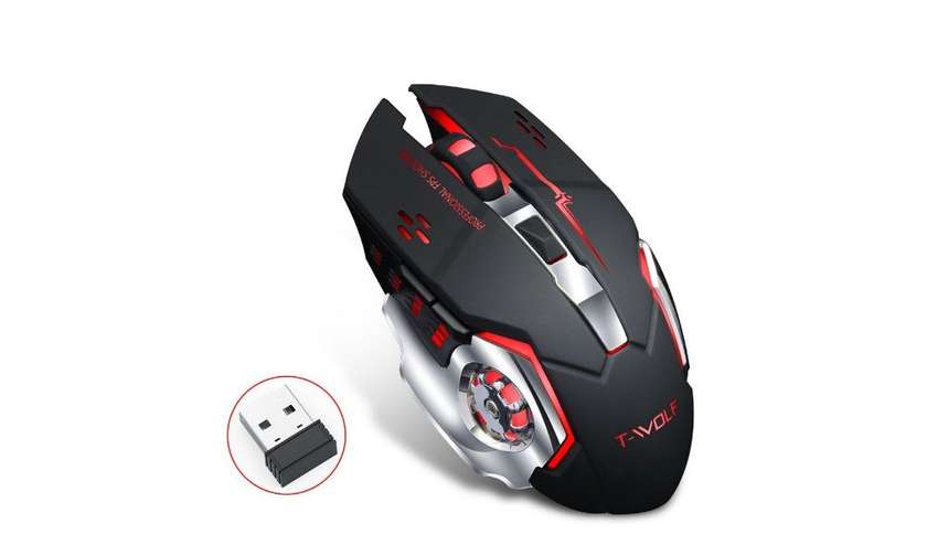 T-Wolf Q13 Rechargeable Wireless Gaming Mouse