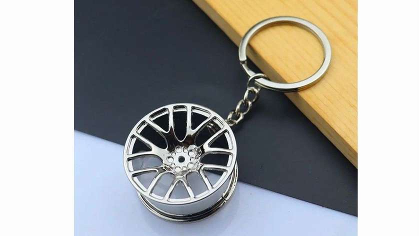 Key chain "Wheel rim" silver N3