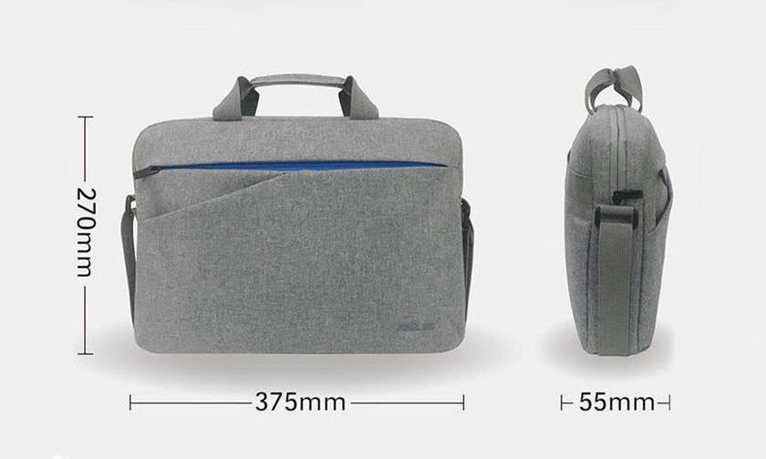 Asus laptop bag gray