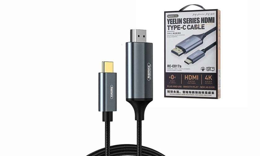 Remax Original RC-C017a Yeelin Series HDMI Type-C Cable