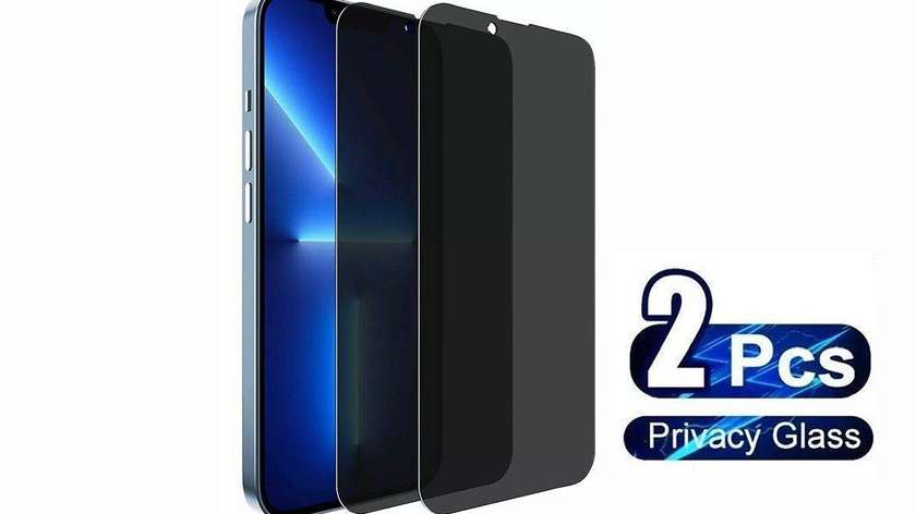 iPhone Full Privacy Glass Screen Protector 2 pieces