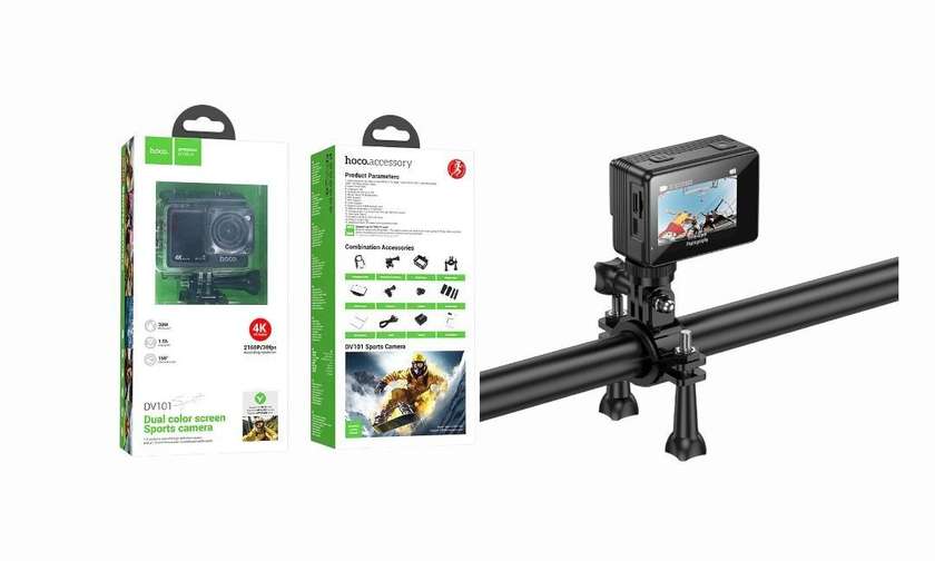 Hoco DV101 Dual Color Screen Sports Camera ORIGINAL