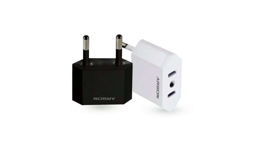 ARSON AN-A66 adapter from American to European, specify color