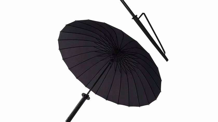 Samurai Sword automatic umbrella 24K