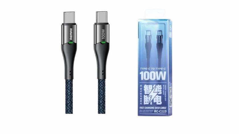 Remax RC-C115 Type-C to Type-C Fast Charging Data Cable