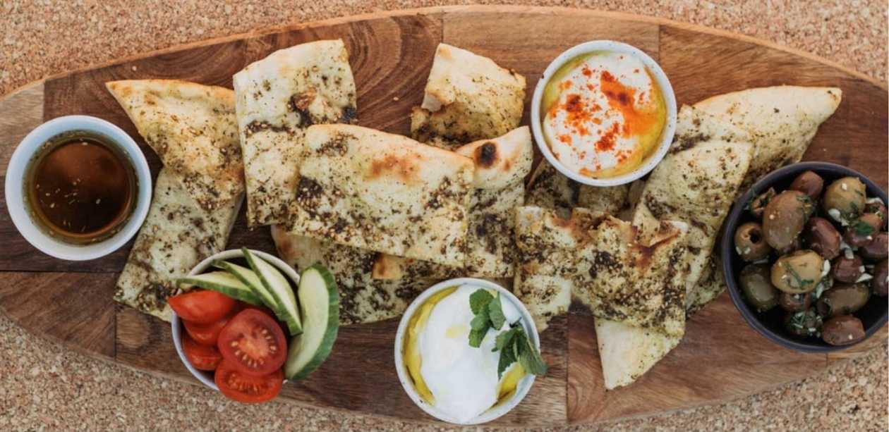 Middle Eastern Flatbread (Vegan)