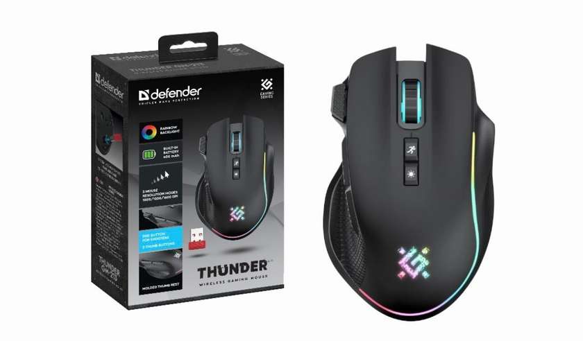 Defender Thunder GM-213 Wireless Gaming Mouse ORIGINAL