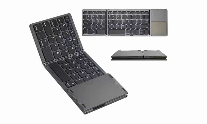B033 Foldable Bluetooth Keyboard With Touchpad