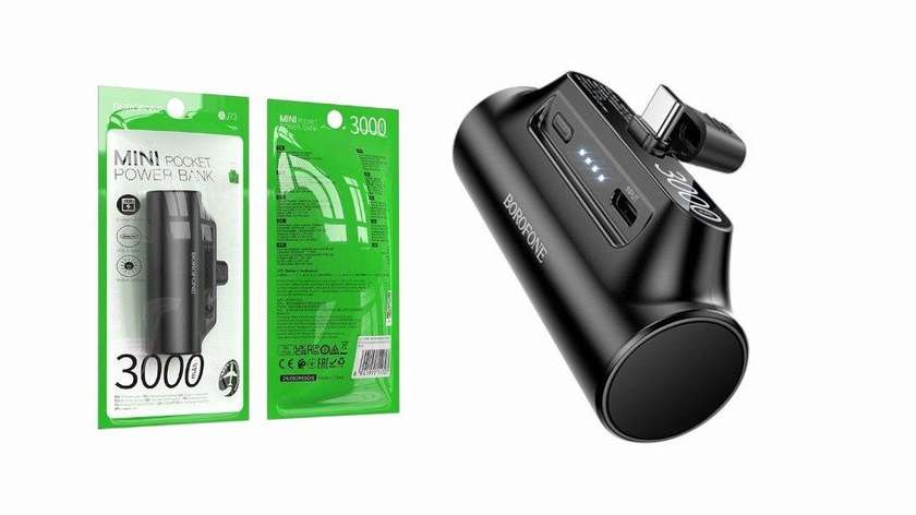 Borofone BJ73 Mini Pocket Power Bank for USB-C