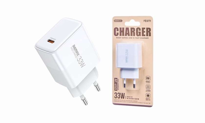 Remax RP-U121 33W Fast Charging Adapter (Type-C)