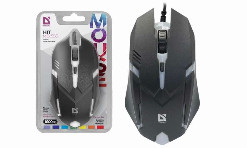 Defender Hit MB-550 Wired Optical Mouse ORIGINAL