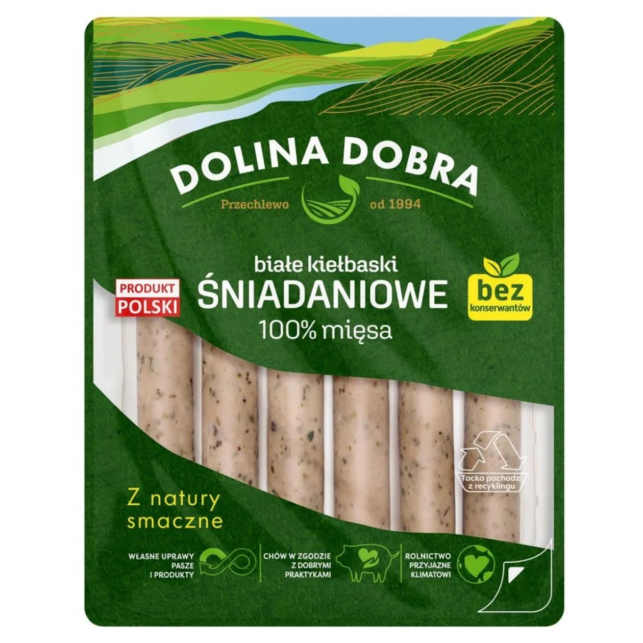 Kiełbaski Białe Dolina Dobra 200g (expires soon)