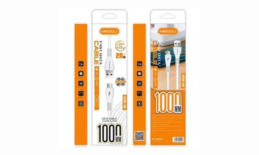 Meidou USB to Type-c 20W MD-B020 White