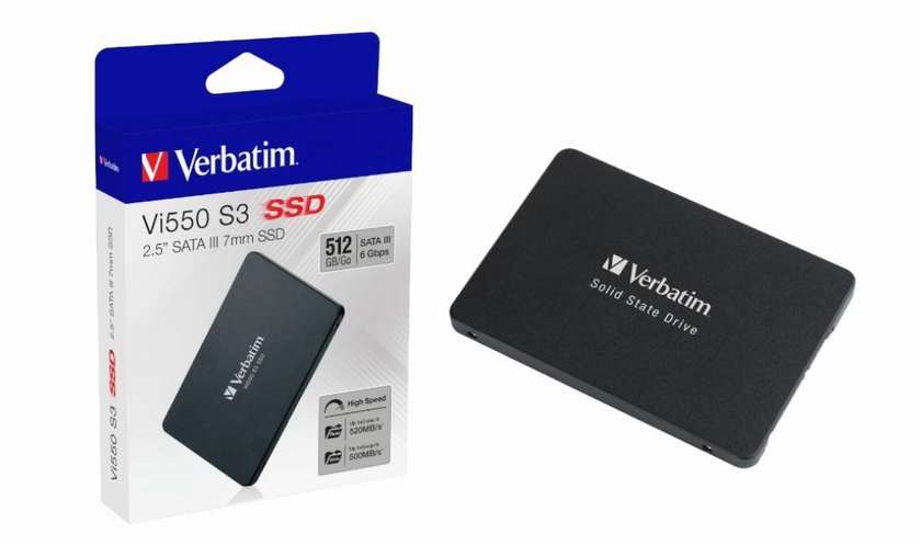 Verbatim 512GB Vi550 2.5" Internal Solid State Drive SSD