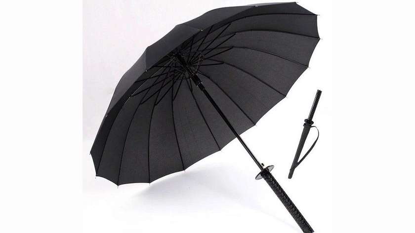 Samurai Sword automatic umbrella 16K