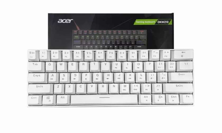 ACER Gaming Keyboard OKW210 White