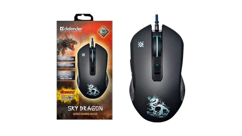 Defender Sky Dragon GM-090L Wired Gaming Mouse ORIGINAL