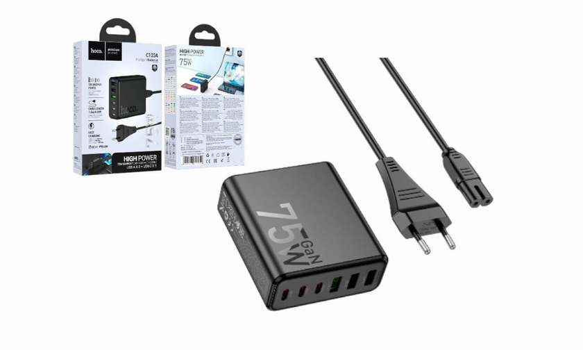 Hoco C133A High Power Charger With Cable ORIGINAL